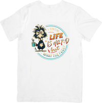 Thumbnail for Life Is Hard What The Flock T-Shirt | Funny Retro Bird Graphic Tee | Humor Gift