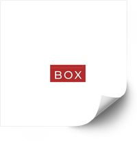 Thumbnail for Box Minimalist Logo Sticker | Clean Modern Brand Vinyl Decal
