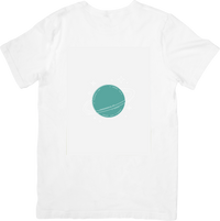 Thumbnail for Planet Circle T-Shirt | Minimalist Boho Space Graphic Tee