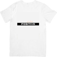Thumbnail for Thinking Positive T-Shirt | Minimalist Motivational Graphic Tee