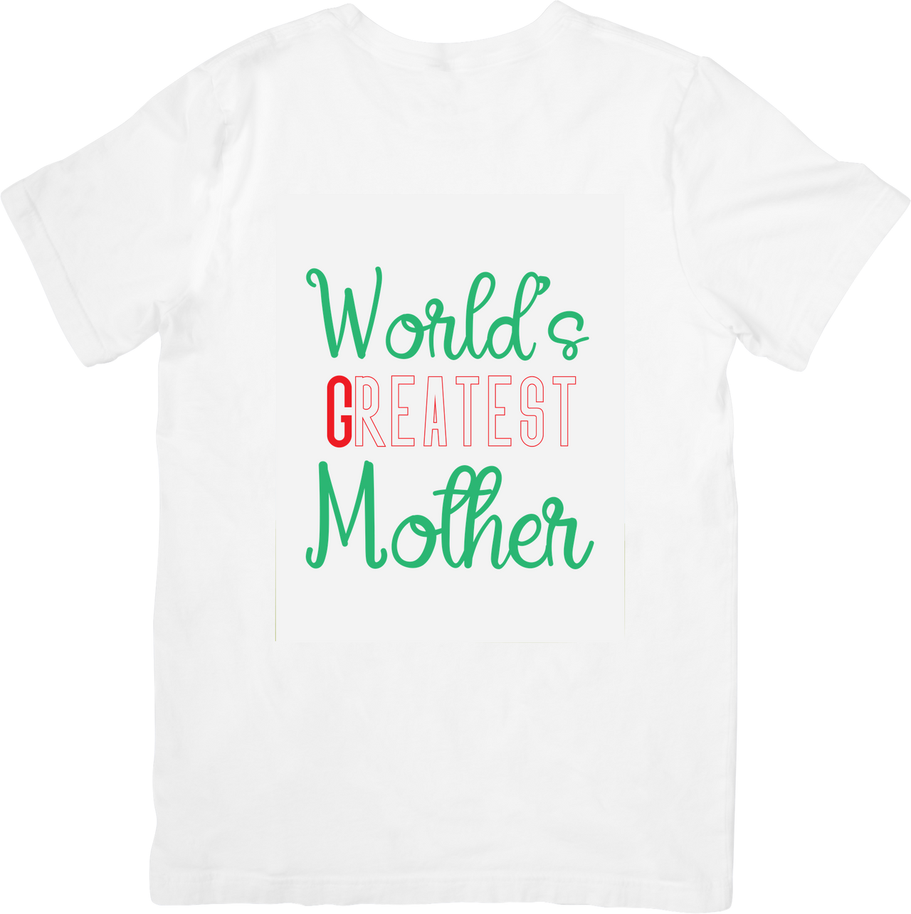 Worlds Greatest Mother T-Shirt | Cute Retro Holiday Graphic Tee | Mother's Day Gift
