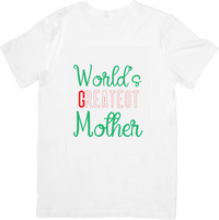 Thumbnail for Worlds Greatest Mother T-Shirt | Cute Retro Holiday Graphic Tee | Mother's Day Gift